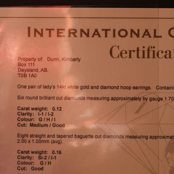 Beautiful Diamond Earrings - Picture 2 of 7